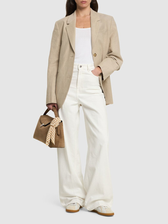 Toteme: Wide leg denim jeans - women_1 | Luisa Via Roma