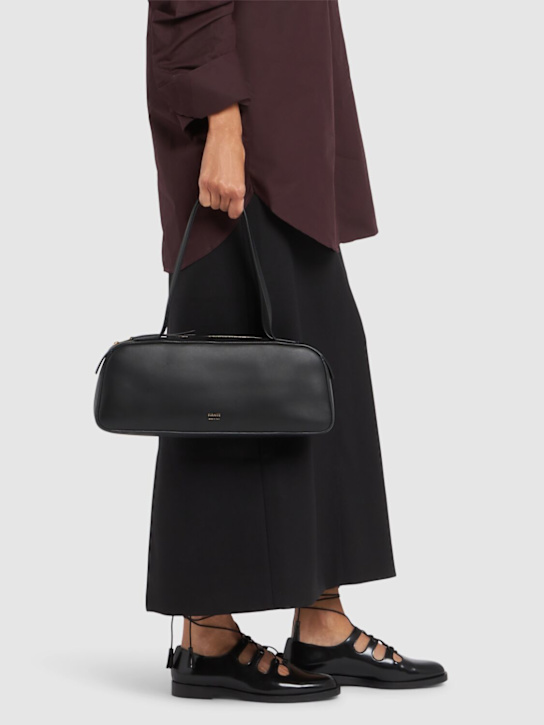 Max Mara: Ghil leather lace-up shoes - women_1 | Luisa Via Roma