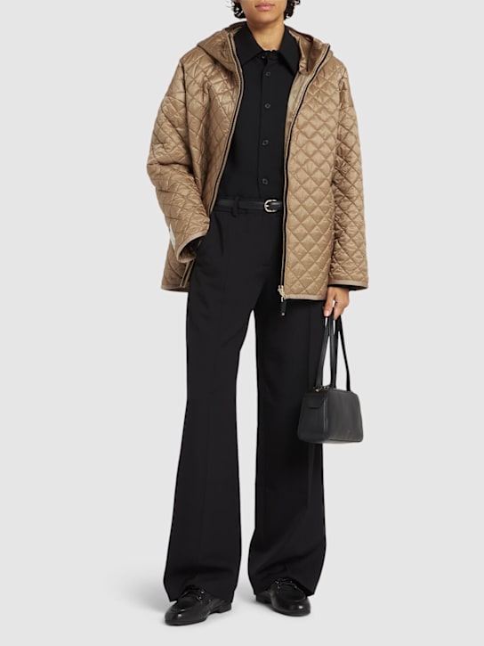 Max Mara: Leo padded jacket - women_1 | Luisa Via Roma