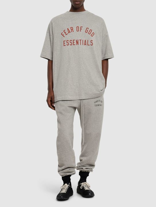 Fear of God ESSENTIALS: Essential cotton blend sweatpants - men_1 | Luisa Via Roma