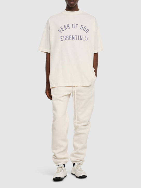 Fear of God ESSENTIALS: Essential cotton blend sweatpants - men_1 | Luisa Via Roma