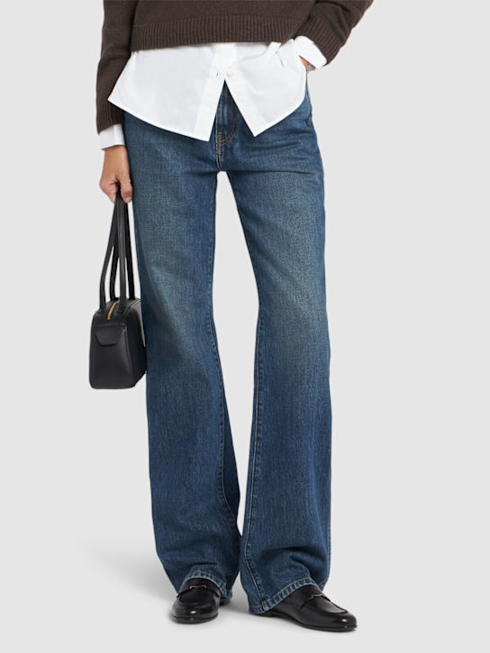 Max Mara: Regentmoc leather loafers - women_1 | Luisa Via Roma