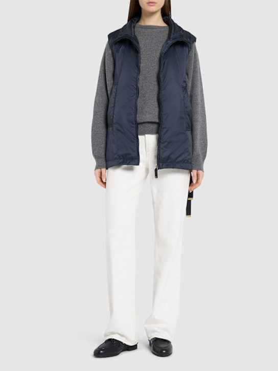 Max Mara: Greenve waterproof vest - women_1 | Luisa Via Roma