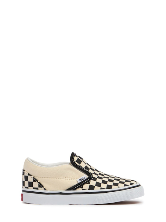 Vans: Slip-on canvas sneakers - kids-boys_0 | Luisa Via Roma