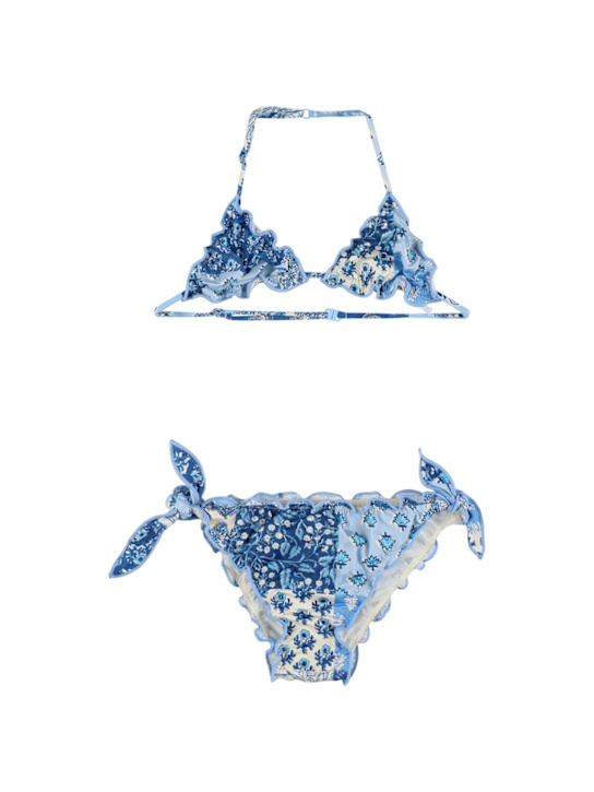 Mc2 Saint Barth: パッチプリントビキニ - kids-girls_0 | Luisa Via Roma
