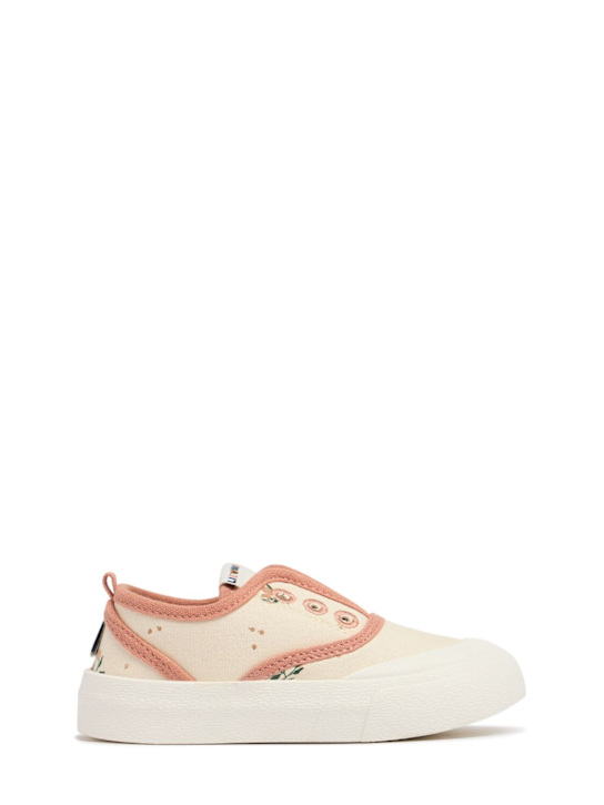 Liewood: Sneakers slip-on in tela di cotone - Multicolore - kids-girls_0 | Luisa Via Roma