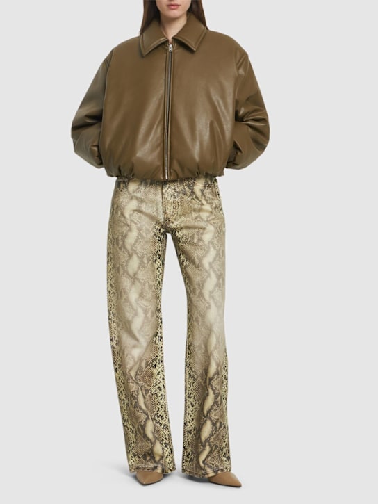 Acne Studios: Onnea padded bomber jacket - women_1 | Luisa Via Roma