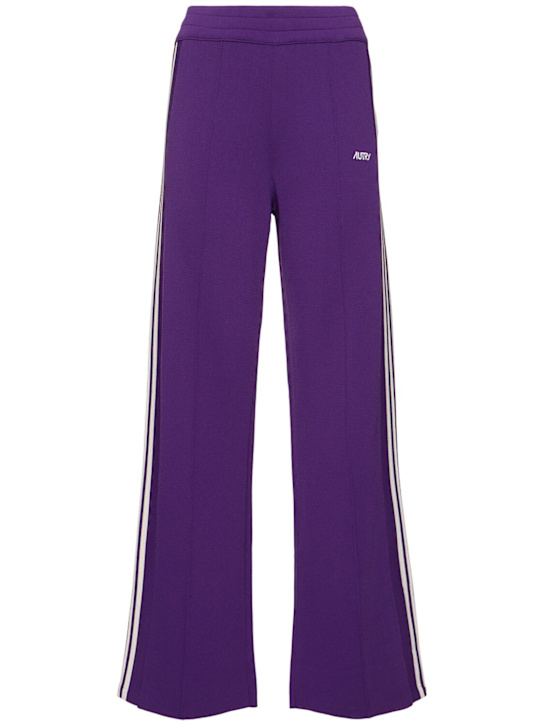 Autry: Knit sweatpants - women_0 | Luisa Via Roma