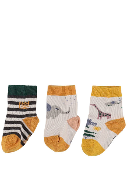 Liewood: 3 Pairs of baby socks - kids-boys_1 | Luisa Via Roma