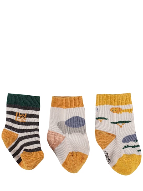 Liewood: 3 Pairs of baby socks - kids-boys_0 | Luisa Via Roma