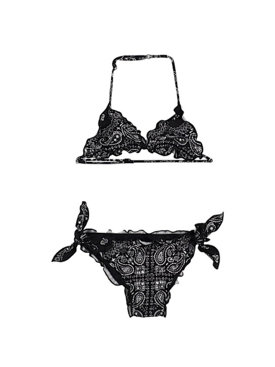 Mc2 Saint Barth: バンダナプリント ビキニ - kids-girls_0 | Luisa Via Roma