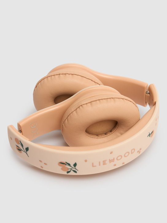 Liewood: Cuffie wireless stampa Peach - kids-girls_1 | Luisa Via Roma