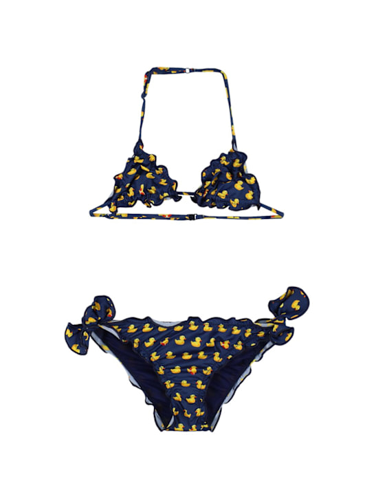 Mc2 Saint Barth: ダッキープリントビキニ - kids-girls_0 | Luisa Via Roma