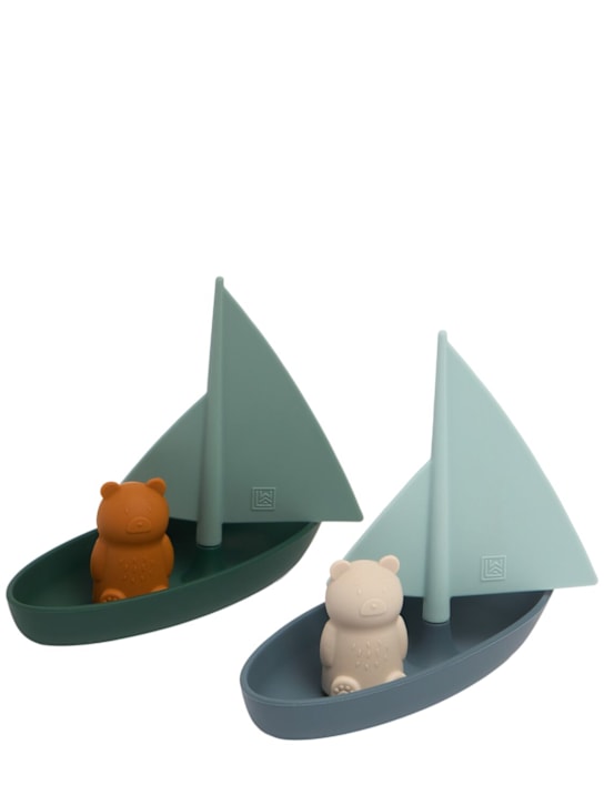 Liewood: Set di barchette in silicone - Multicolore - kids-girls_0 | Luisa Via Roma