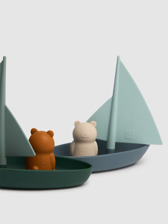 Liewood: Set di barchette in silicone - Multicolore - kids-girls_1 | Luisa Via Roma