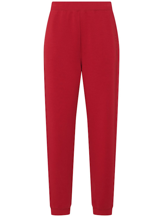 'S Max Mara: Violino cotton jersey sweatpants - women_0 | Luisa Via Roma