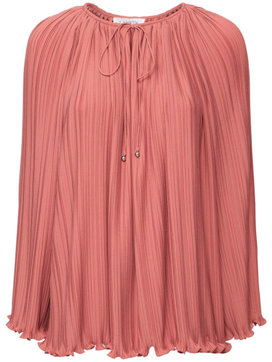 Pleated shirt