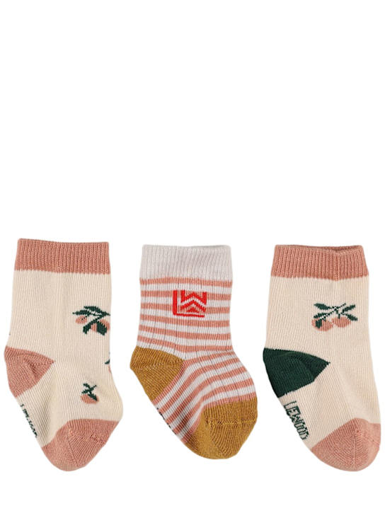 Liewood: ベビーソックス 3足セット - マルチカラー - kids-girls_0 | Luisa Via Roma