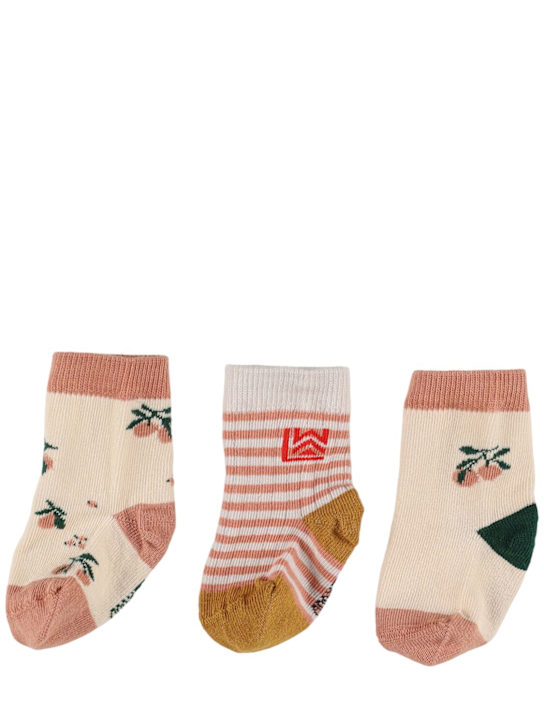 Liewood: ベビーソックス 3足セット - マルチカラー - kids-girls_1 | Luisa Via Roma