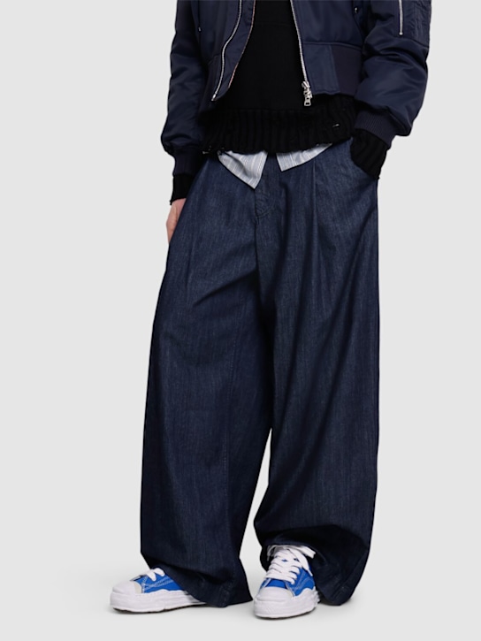 Mihara Yasuhiro: Hank canvas low top sneakers - men_1 | Luisa Via Roma