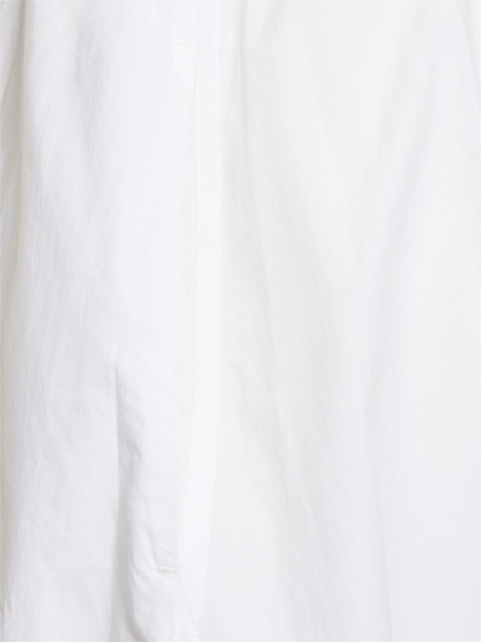 Matteau: Cotton poplin maxi skirt - White - women_4 | Luisa Via Roma