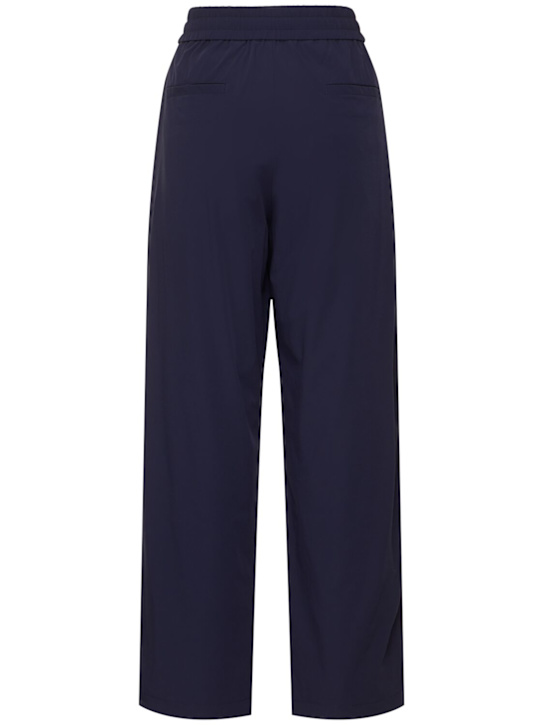 Autry: Nylon blend sweatpants - Blue - women_3 | Luisa Via Roma