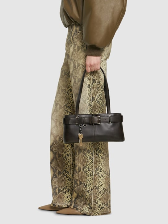 Osoi: Mini Brocle leather shoulder bag - women_1 | Luisa Via Roma