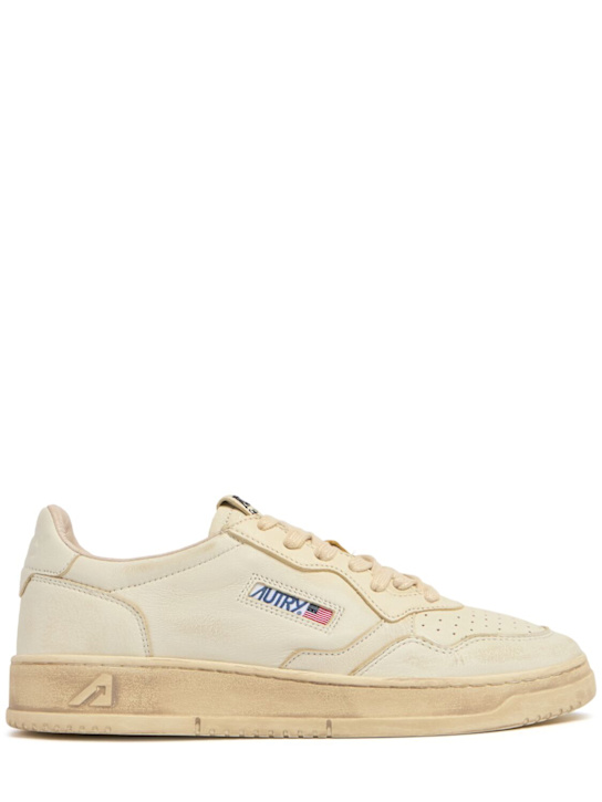 Autry: Super Vintage Low sneakers - White - men_0 | Luisa Via Roma