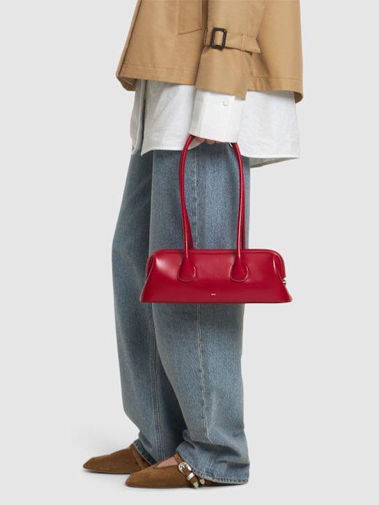 Osoi: Mini Boat wide leather shoulder bag - women_1 | Luisa Via Roma
