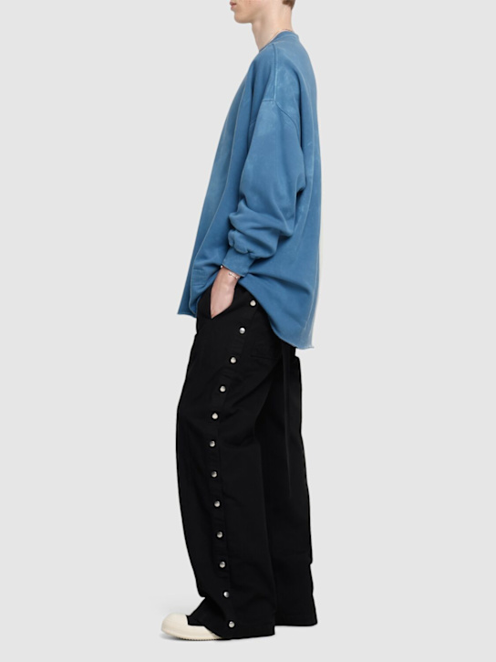 Rick Owens DRKSHDW: Pusher pants - Black - men_1 | Luisa Via Roma