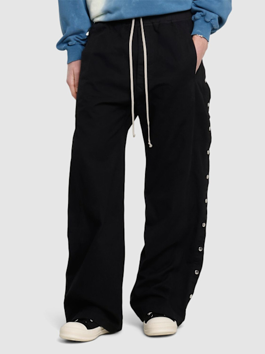 Rick Owens DRKSHDW: Pusher pants - Black - men_2 | Luisa Via Roma