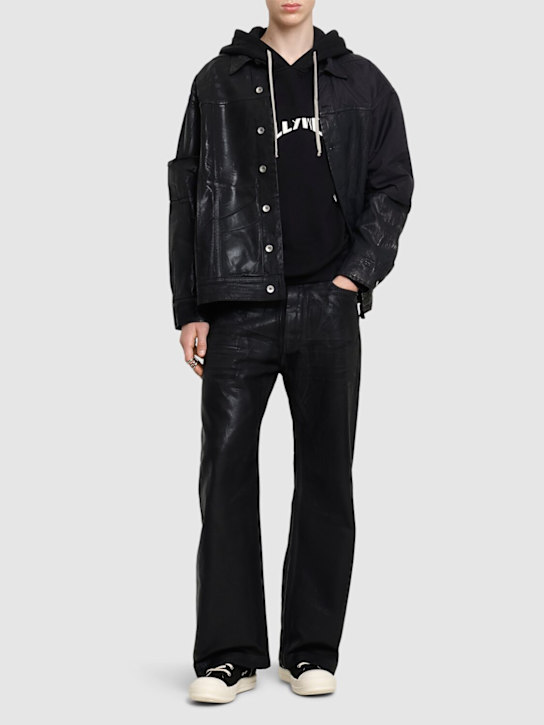 Rick Owens DRKSHDW: Hollywood oversized sweatshirt - Black - men_1 | Luisa Via Roma