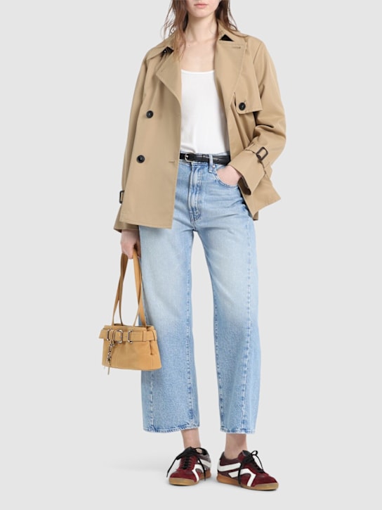 Mother: The Half Pipe Ankle cotton denim jeans - women_1 | Luisa Via Roma