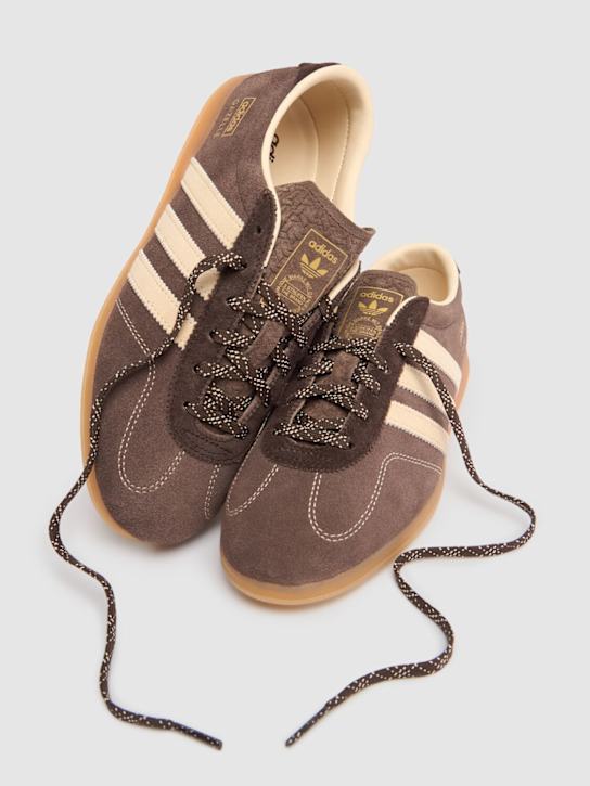 adidas Originals: Ltd. Ed. Gazelle Low Pro Indoor sneakers - Gentle Terra - men_1 | Luisa Via Roma