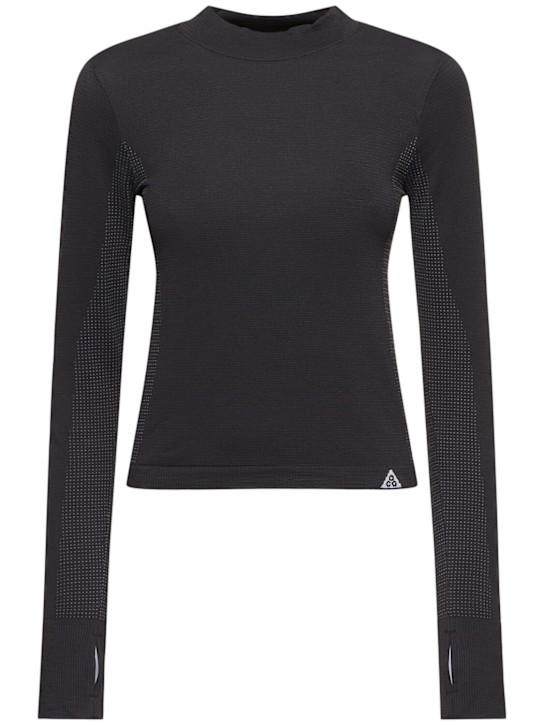 Nike: Top a maniche lunghe ACG Delta River - women_0 | Luisa Via Roma