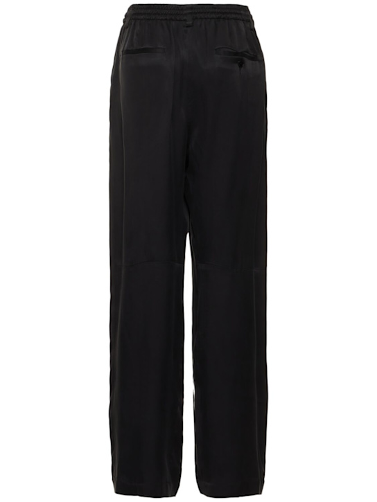 Alexander Wang: Pleated baggy pants - Black - women_3 | Luisa Via Roma