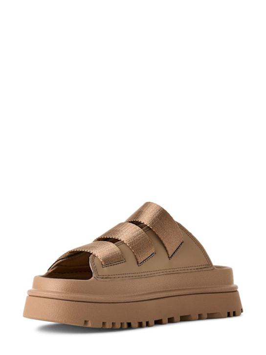 Ugg: 44mm Golden Glow TPU sandals - Dark Sand - women_2 | Luisa Via Roma
