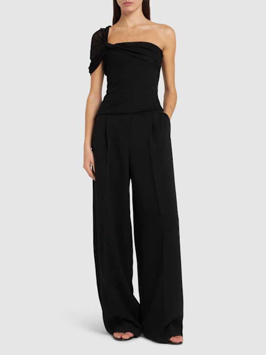 Max Mara: Bellico viscose blend top - women_1 | Luisa Via Roma