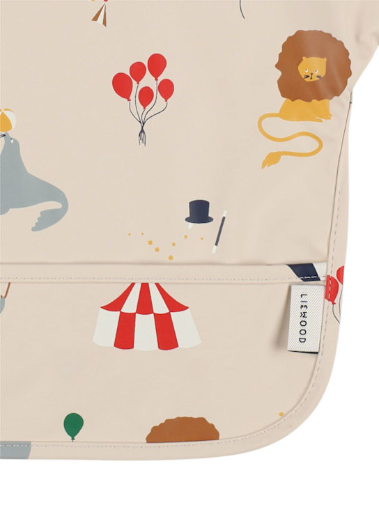 Liewood: サーカス柄 防水ケープビブ - kids-girls_1 | Luisa Via Roma