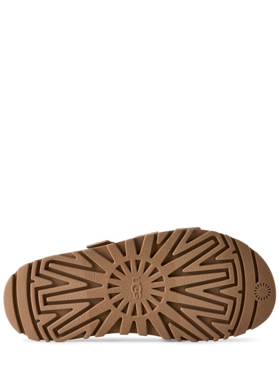 Ugg: 44mm Golden Glow TPU sandals - Dark Sand - women_4 | Luisa Via Roma