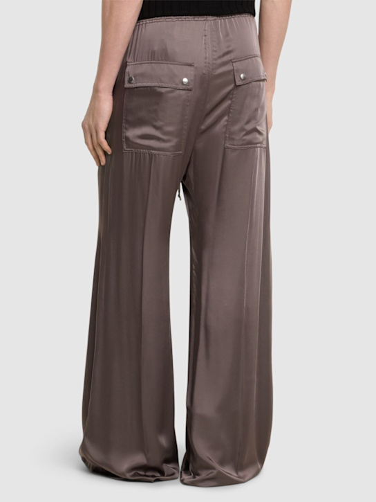 Rick Owens: Wide bela pants - Dust - men_2 | Luisa Via Roma