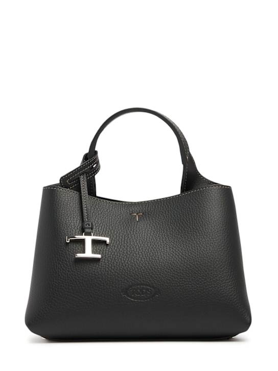 Tod's: Micro top handle leather bag - women_0 | Luisa Via Roma