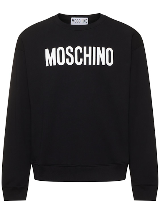 Moschino: Institutional スウェットシャツ - men_0 | Luisa Via Roma