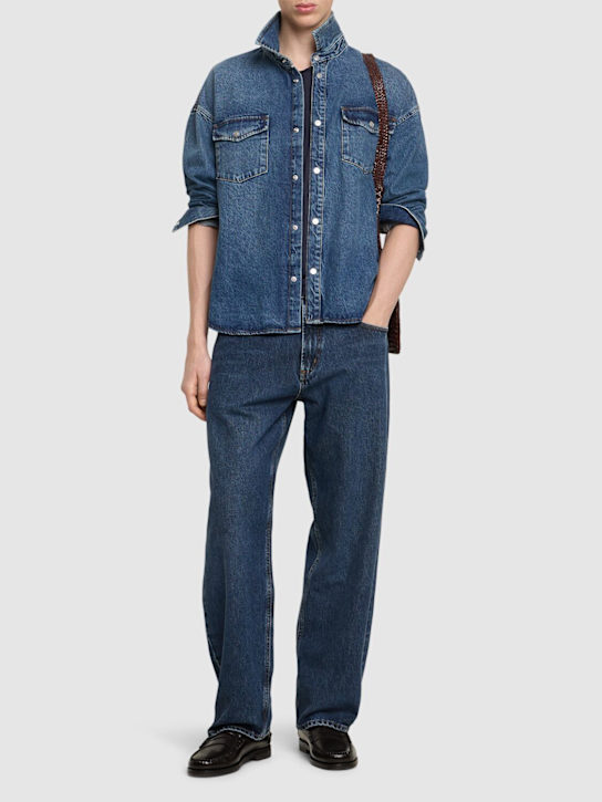 Agolde: Jeans Fusion a gamba larga - Blu - men_1 | Luisa Via Roma