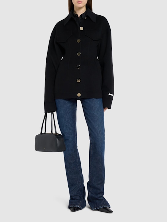Sportmax: Egeo buttoned wool blazer - women_1 | Luisa Via Roma
