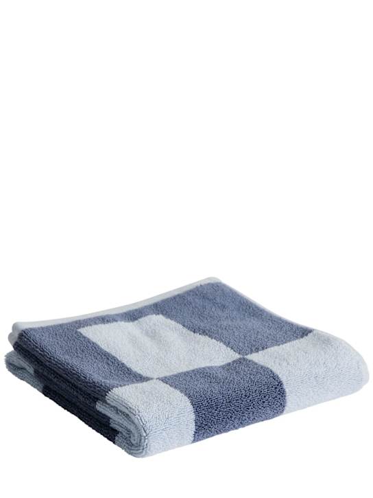 HAY: Check organic cotton hand towel - ecraft_0 | Luisa Via Roma