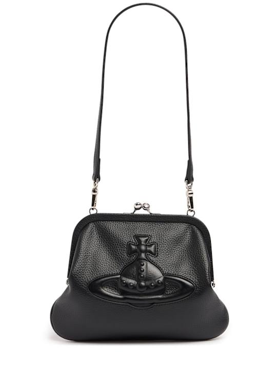 Vivienne Westwood: Vivienne's Orb embossed clutch - women_0 | Luisa Via Roma