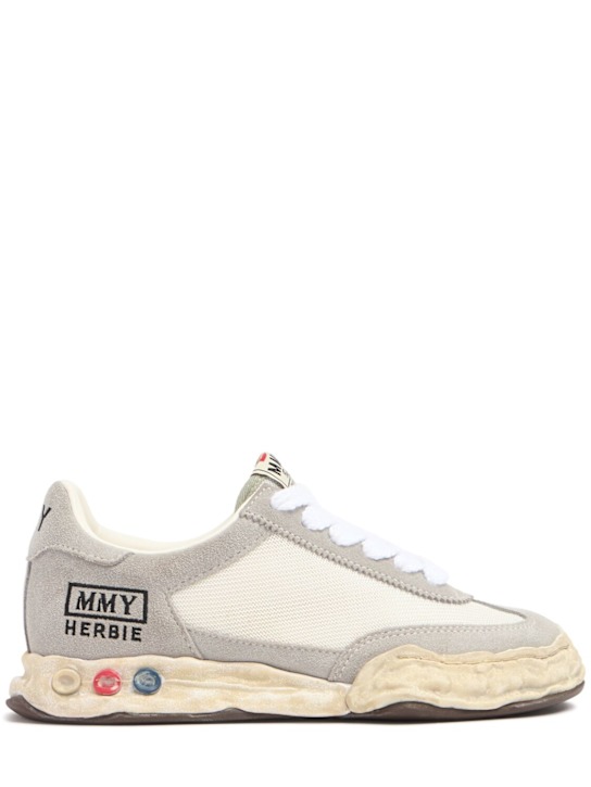 Mihara Yasuhiro: Mihara Yasuhiro Herbie low sneakers - White - men_0 | Luisa Via Roma