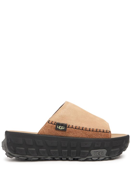 Ugg: 40mm Venture Daze suede slides - women_0 | Luisa Via Roma