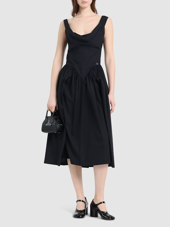 Vivienne Westwood: Sunday cotton poplin dress - women_1 | Luisa Via Roma
